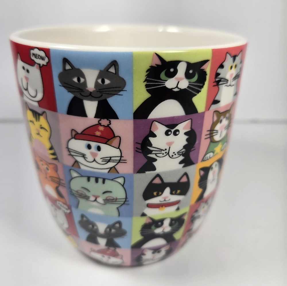 Kitty Cat Mug from The Animal Rescue Site Coffee / Tea Mug Cats AOP - Picture 2 of 6